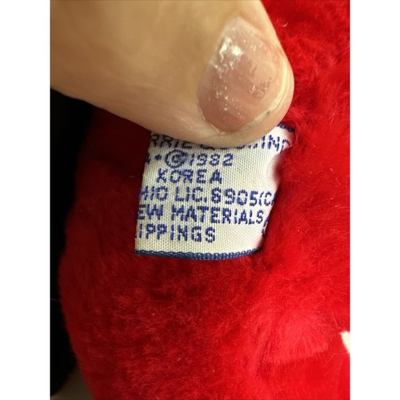 I Love You Devil by Wallace Berrie 9” Plush Stuffed Animal 1982 With Tag - Picture 10 of 13